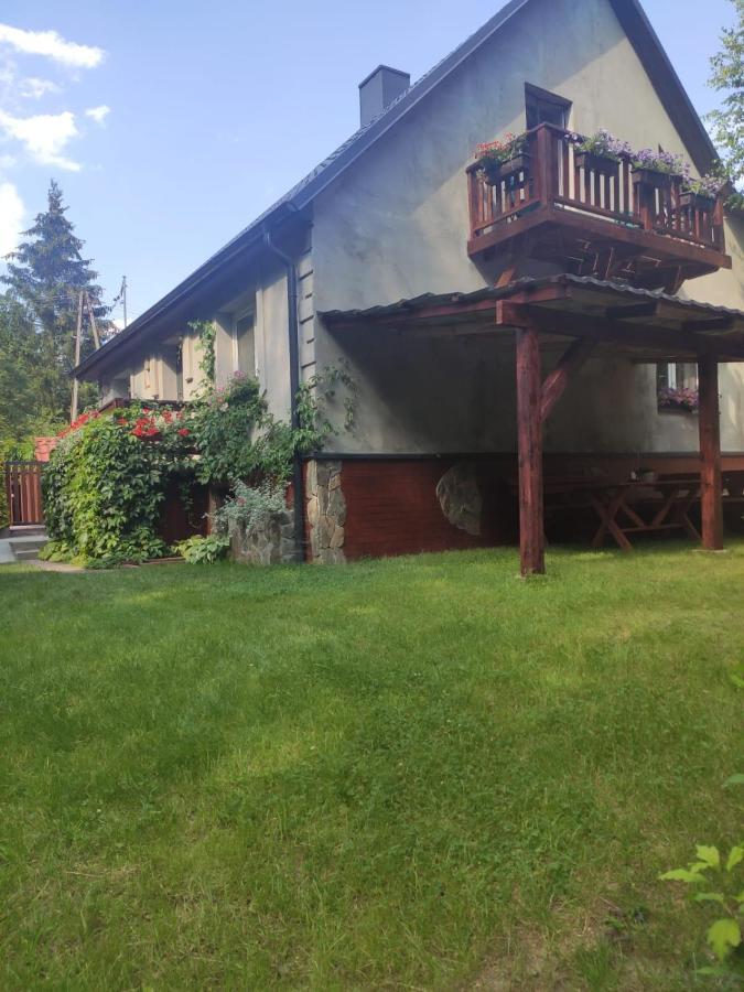 Dom Nad Jeziorem Strazym Zbiczno 외부 사진